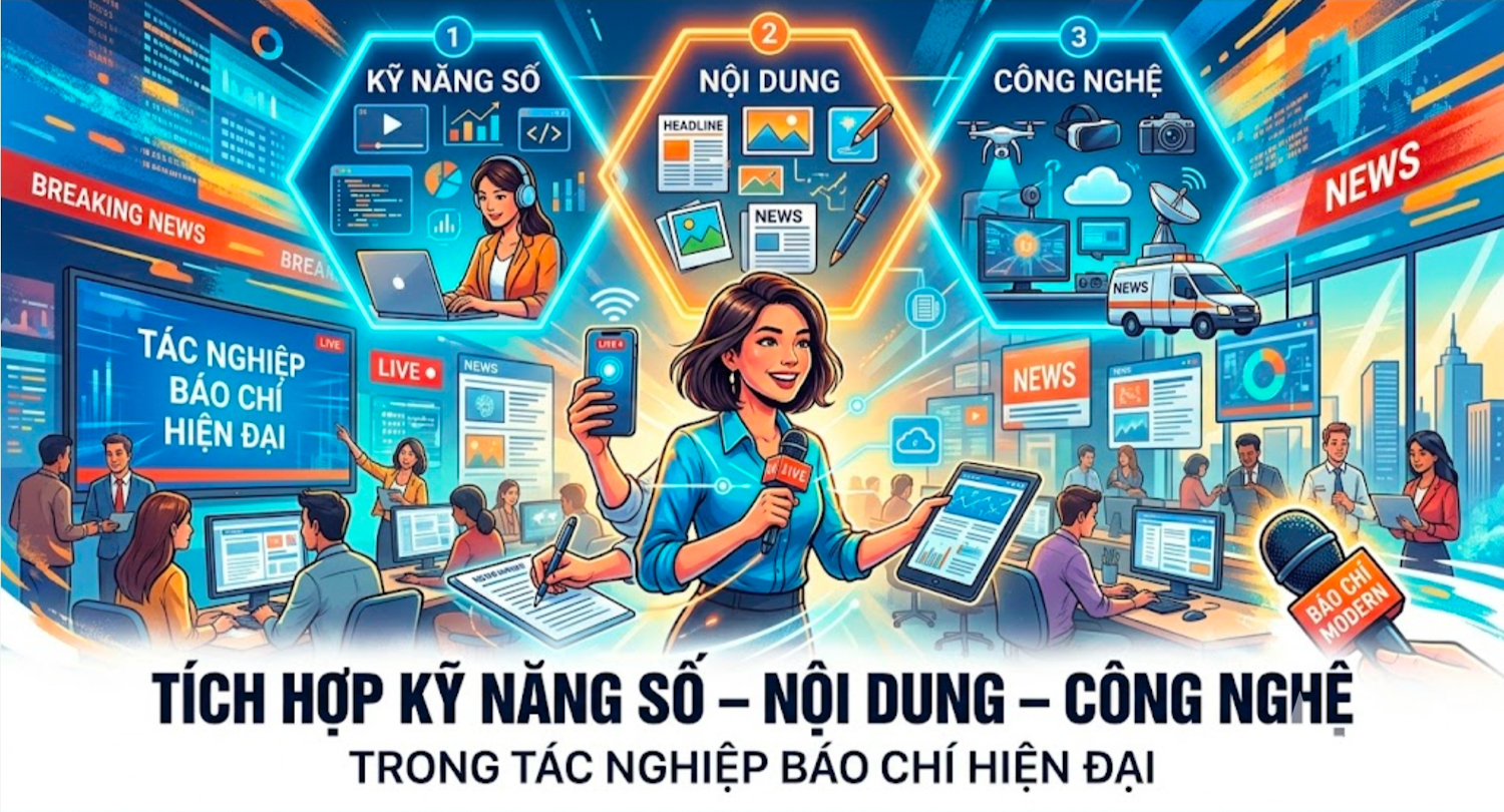 Diễn đàn “Nghề báo trong kỷ nguyên số”: Tôi đi học AI